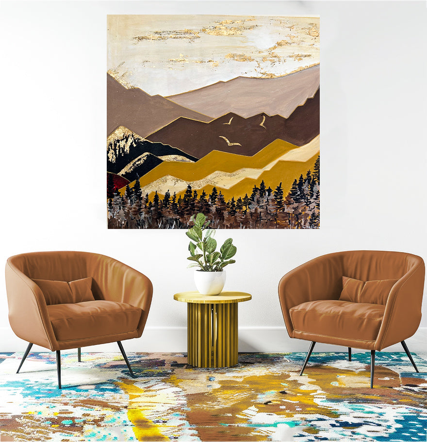 Shine of the Landscape - Canvas Painting