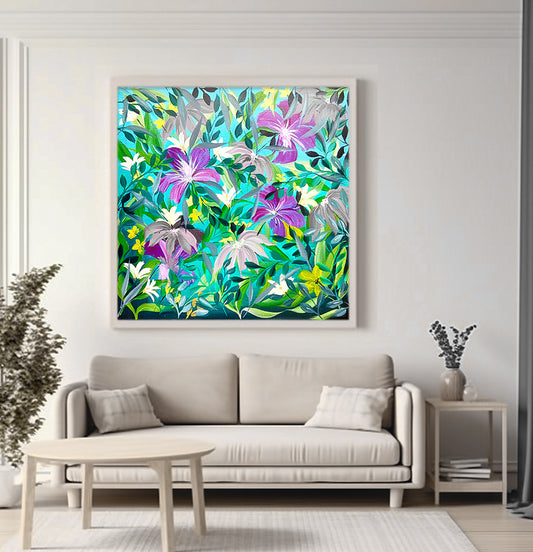 In Bloom - Canvas Painting