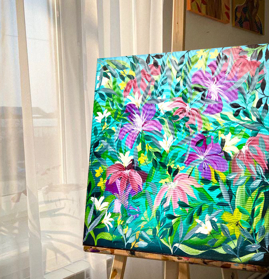 In Bloom - Canvas Painting