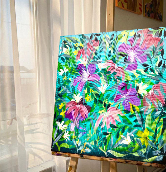 In Bloom - Canvas Painting