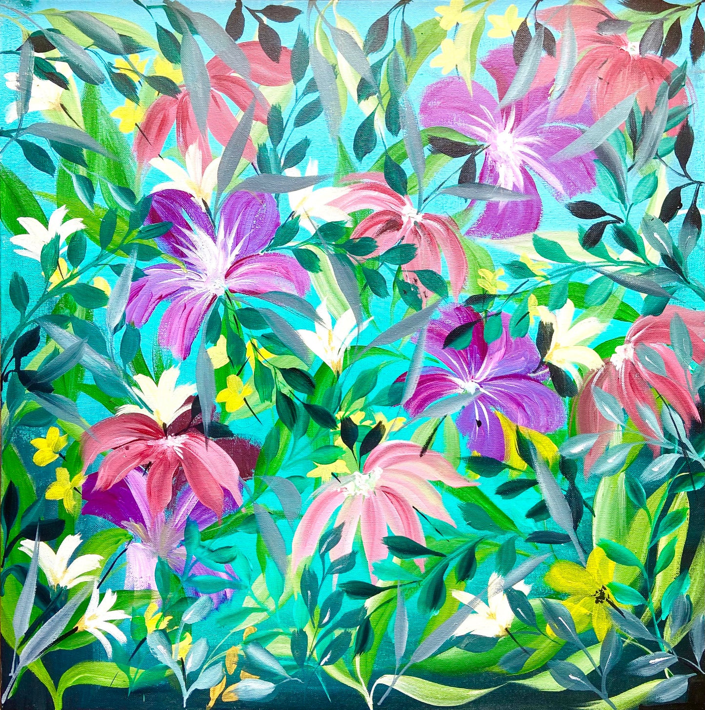 In Bloom - Canvas Painting