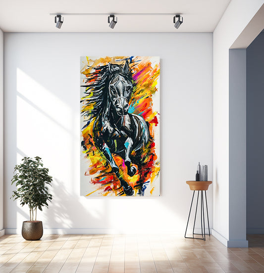 Horse - Equine Energy - Canvas Painting