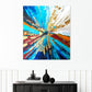 Radiant Eruption - Canvas Painting