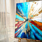 Radiant Eruption - Canvas Painting