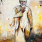 Blessings of Sai Baba - Canvas Painting