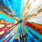 Radiant Eruption - Canvas Painting